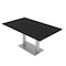 Skutchi Designs Rectangle Conference Table With Power Unit, 36 in W, 60 in L, Black HAR-REC-36X60-DOU-U999ST19-NA - alternate 1