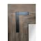 Homeroots 75" Brown Wood Framed Leaning Accent Mirror 484405 - alternate 5