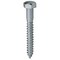 Dottie 1/2'' x 2-1/2'' Hex Head Lag Screw, Zinc LAG12212 - alternate 1