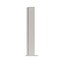 Cr Laurence PP43 Plaza Series Post for 3/8-in 10 mm Glass, Stainless 24-in High, 1-1/2-in Square, End Post PP432438EBS - alternate 3