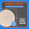 Emporio Kitchen Non-Stick Pizza Pan, 16in Carbon Steel, Perforated, White Marble Coating, Oven Safe, 2PK EMPPIZ0235 - alternate 6