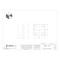 Bell Outdoor Electrical Box, 45 cu in, Square Box Type, 2 Gangs, Steel, Square Shape 256 - alternate 2