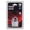 Prosource Padlock, Standard Shackle, 3/16 in Dia Shackle, Steel Shackle, Steel Body, Laminated/Nickel HD00010 - alternate 3