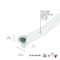 M-D Building Products 3/8 in. x 3/8 in. x 17 ft. White Premium Silicone Rubber PLATINUM Window Seal for Ex-Large Gaps 43846 - alternate 6