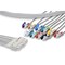 Ilc Replacement EKG Cable GE HEALTHCARE MAC 5500 EKG LEADWIRES PINCH/GRABBER - alternate 2