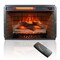 Edendirect 60-in W Gray Wall mount LED Wall-mount Electric Fireplace with Remote Control Included ZR-W1769S00003 - alternate 1