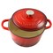 Crock-Pot Crock Pot Artisan 5 Quart Round Enameled Cast Iron Dutch Oven in Scarlet Red 69141.02 - alternate 3
