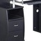 Homeroots 47" Espresso Wood Computer Desk With Two Drawers 723755 - alternate 7
