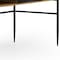 Homeroots 43" Natural and Black Writing Desk 543760 - alternate 8