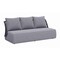 Homeroots 76" Gray Polypropylene Sofa 667664 - alternate 9
