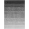 Homeroots 3' X 5' Black And Ivory Ombre Washable Indoor Outdoor Area Rug 595787 - alternate 9