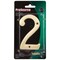 Prosource House Number, Character: 2, 4 in H Character, 2.28 in W Character N-Z042PB3L-PS - alternate 3