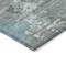 Homeroots 10' X 14' Blue And Teal Blue Abstract Washable Indoor Outdoor Area Rug 610443 - alternate 9