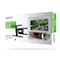 Sanus LLF225 Full-Motion TV Mount, Steel, Black, Wall Mounting, For: 42 to 90 in, Up to 120 lb TVs LLF225B1 - alternate 4