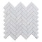 Apollo Tile 12x13 Bianco Carrara Marble Polished Floor and Wall Mosaic Tile 5.29 sqft/case, 5PK APLKB88H05PA - alternate 1