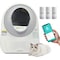 Simple Deluxe FluffyDream Cat Litter Box Self Cleaning, WiFi Enabled APP Remote Control for Multiple Cats Secure,  PT05BOXESWIFI13L01W - alternate 1