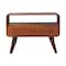 Homeroots 24in Brown Solid Wood Fireplace TV Stand 720014 - alternate 10
