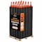 Xpose Safety Traffic Safety Cone, 12 in, PVC, 6 in Reflective Collar, Orange, Half Pallet, PK440 OTC12-4-HP440-X - alternate 1