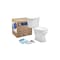 Mansfield Pro-Fit 1 White Round Bowl 1.6 GPF Complete Toilet 130CTK - alternate 6
