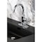 Kingston Brass One-Handle 1-Hole Bathroom Faucet with Knurled Handle, Deck Plate, and Push Pop-Up Drain KSD2211RKZ - alternate 6