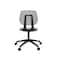 Safco Task Chair, Gray, Blk, Polyurethane, Swivel 7825GR - alternate 4