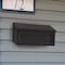 Architectural Mailboxes Windsor Wall-Mount Mailbox, Black WMH00BAM - alternate 8