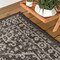 Jonathan Y Malta Bohemian Medallion Textured Weave Black/Gray 3 ft Square Indoor/Outdoor Area Rug SMB104C-3SQ - alternate 8