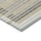 Homeroots 9' X 12' Ivory And Beige Striped Washable Indoor Outdoor Area Rug 610478 - alternate 9