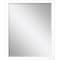 Homeroots 43" White Framed Accent Mirror 632860 - alternate 1