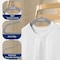 Serenelife Velvet Hangers, Non-Slip, 360 Deg Swivel Hook, Ultra-Thin, Lightweight, Space Saving, Gray, 30PK SLHVELGRY30 - alternate 5