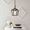 Jonathan Y Pagoda 8" 1-Light Classic Traditional Metal Cage Lantern LED Pendant, Oil Rubbed Bronze/Brass Gold JYL7618C - alternate 11