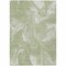 Homeroots 8' X 10' Artichoke Green Fern Green And Ivory Abstract Washable Indoor Outdoor Area Rug 587461 - alternate 9