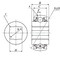 Ntn Heavy Duty Disc Radial Ball Bearing, DS208TTR5 Industry Number, Double Sealed Closure, Alloy Steel DS208TTR5 - alternate 3