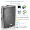 Pyle Pyle Portable Cabinet PA Speaker System - 1600W Outdoor Stereo, Dual 12" Woofers, 3.4" Piezo Tweeters PADH15BTA - alternate 5