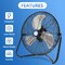 Edendirect Fans, 18 in Blade Dia, 120 V, 2200/3100/4100 CFM IR-SFC1-450B - alternate 13