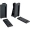 Durable Office Products Tablet Wall Dock, Clips, Plastic, 2.2lb Cap, 0.4"D Cap, CGY 893958 - alternate 1