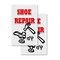 Signmission Shoe Repair, A-Frame & 2 Decals Installed, Heavy-Duty Plastic Frame SBHD-D-2436-Shoe Repair - alternate 5