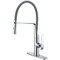 Anzzi Accent Polished Chrome Pull-Down Sprayer Kitchen Faucet KF-AZ003 - alternate 11