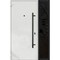 Vdomdoors Steel Door Deux 6072 Black Enamel Sidelight Exterior Window Sidelite Entry Door Painted W36+12xH80 DEUX6072EXD-BLK-W36+12 X H80-RH-I - alternate 5