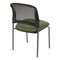 Office Star Products ProGrid Titanium & Black Visitors Chair, Straight Legs, Dillon Green 86724R-R106 - alternate 5
