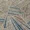 Homeroots 8' X 10' Taupe Blue And Beige Geometric Washable Indoor Outdoor Area Rug 594818 - alternate 9