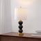 Jonathan Y February 21" Glass/Metal LED Table Lamp, Black/Brass Gold JYL1021E - alternate 8