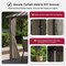 Sunjoy Kingston 10x10 Gazebo with Metal Roof , Curtain, and Netting - Brown Aluminum Posts A10204362200 - alternate 9