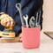 Acrimet Jumbo Pencil Holder Pen Cup Caddy Super Sized Desktop Organizer Solid Pink 934.9 - alternate 9