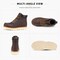 Handpoint Mens 6 in Soft Toe Work Boots-Water Resistant Brown Leather Safety Boots, EH Rated, 7 HVB305-D-7 - alternate 8