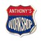 Signmission Anthony's Workshop, 18 Inch X 18 Inch, Vinyl Decal SHI-D-18-489-ANTHONY - alternate 1