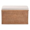 Bali & Pari Eamon Braided Natural Rattan Storage Bench 259-14273-ZORO - alternate 10