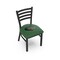 Holland Bar Stool Co BlackLogo Chair, VinylSeat L00418AlaBir - alternate 1
