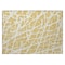 Homeroots 2' X 3' Gold and White Abstract Washable Non Skid Indoor Outdoor Area Rug 559262 - alternate 9