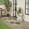 Homeroots 8' Ivory Green And Dark Green Floral Indoor Outdoor Runner Rug 548042 - alternate 9